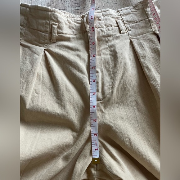 Maeve Anthropologie Remi Wide Leg Cropped Chino Pants Size 10 - Picture 11 of 15